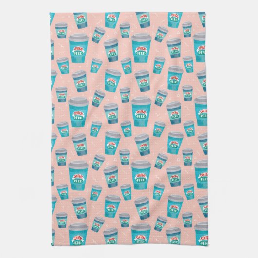 Linge De Cuisine AMIS™ | Motif Central Perk Coffee Cup (Vertical)