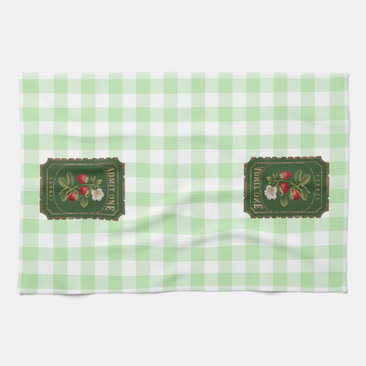 Linge De Cuisine Amit one -fraise (Horizontal)