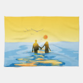 Linge De Cuisine Amour (Horizontal)