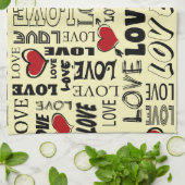 Linge De Cuisine Amour (Plié)