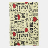 Linge De Cuisine Amour (Vertical)