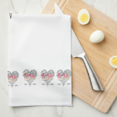 Linge De Cuisine amour (Quart Plié)