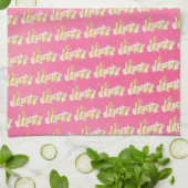 Linge De Cuisine Amour (Plié)