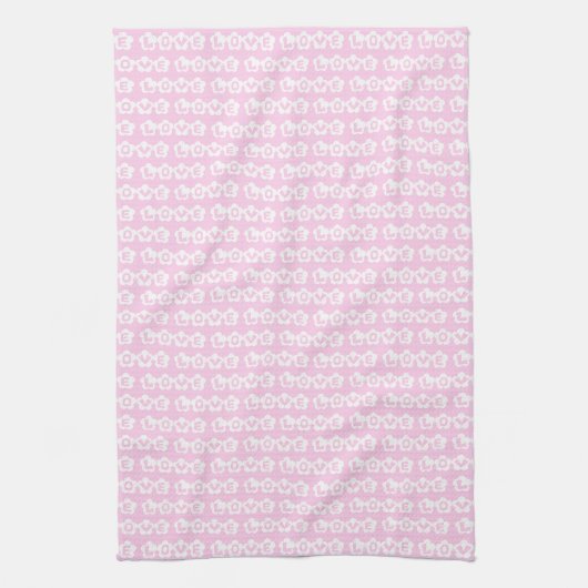 Linge De Cuisine Amour (Vertical)