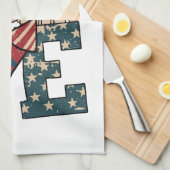 Linge De Cuisine Amour Amérique Fête de l'Indépendance (Quart Plié)