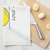 Linge De Cuisine Amour-Amour de tennis (Quart Plié)