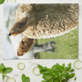 Linge De Cuisine Amour d'alpaga (Plié)