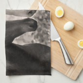 Linge De Cuisine Amour de cheval (Quart Plié)