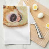 Linge De Cuisine Amour de corgi (Quart Plié)