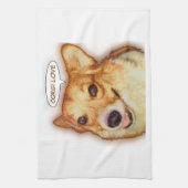 Linge De Cuisine Amour de corgi (Vertical)