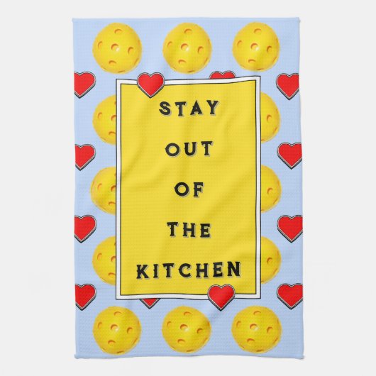 Linge De Cuisine Amour de Pickleball (Vertical)