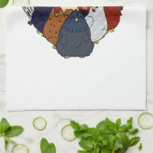 Linge De Cuisine Amour de poulet (Plié)