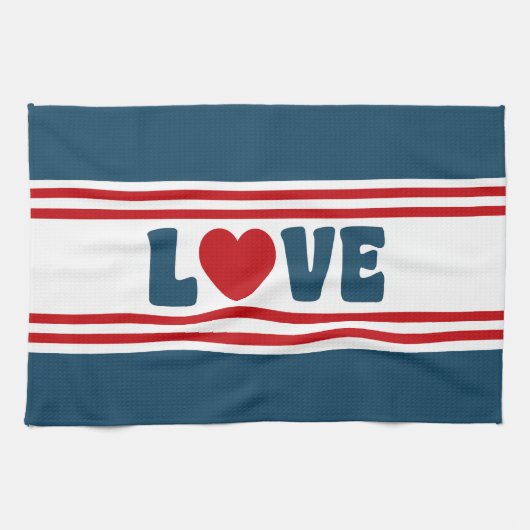 Linge De Cuisine Amour design (Horizontal)