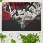 Linge De Cuisine Amour et espoir #3 de paix (Plié)