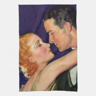 Linge De Cuisine Amour et romance vintage, films rétro d'Hollywood