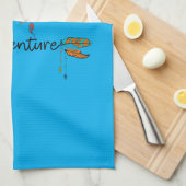 Linge De Cuisine Amour Explore Aventure Arrow Tribal Boho Design (Quart Plié)