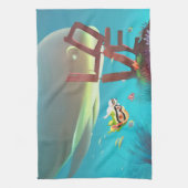 Linge De Cuisine Amour sous-marin (Vertical)