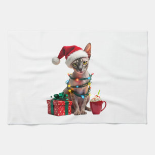 Linge De Cuisine Amoureux des animaux de compagnie Chat Sphynx mign