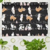 Linge De Cuisine Amoureux des chats (Plié)