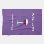 Linge De Cuisine Amoureux du vin drôle (Horizontal)