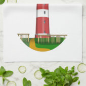 Linge De Cuisine Amrum Lighthouse Allemagne (Plié)