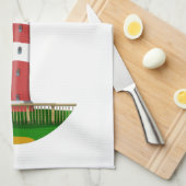 Linge De Cuisine Amrum Lighthouse Allemagne (Quart Plié)