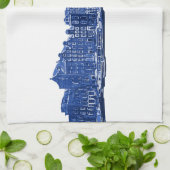 Linge De Cuisine Amsterdam en style Delft bleu (Plié)