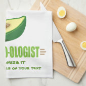 Linge De Cuisine Amusant Avocat (Quart Plié)