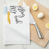 Linge De Cuisine Amusant Conception des plats (Quart Plié)