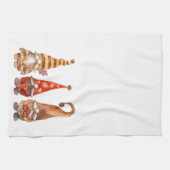 Linge De Cuisine Amusant Cute Trois Gnomes Orange Fall (Horizontal)
