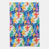 Linge De Cuisine Amusante fête de ballon d'anniversaire de requin a (Vertical)