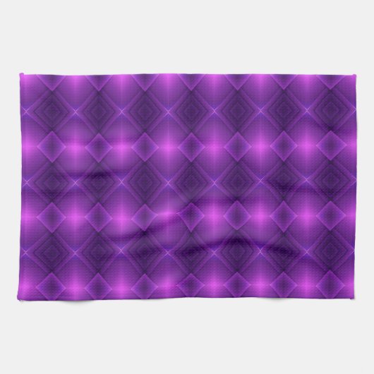 Linge De Cuisine An  display a purple patterned tapestry  (Horizontal)