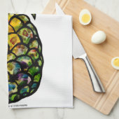 LINGE DE CUISINE ANANAS (Quart Plié)