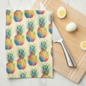 Linge De Cuisine Ananas (Quart Plié)