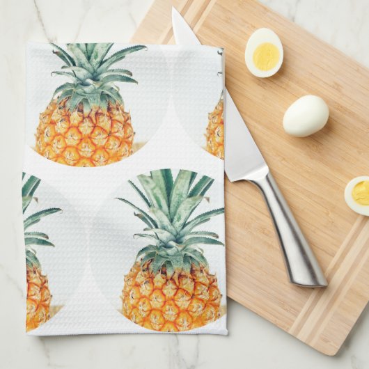 Linge De Cuisine Ananas à l'ananas (Quart Plié)