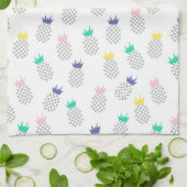Linge De Cuisine Ananas abstraits (Plié)