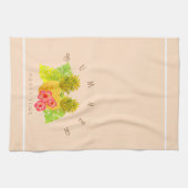 Linge De Cuisine Ananas Chic Beige (Horizontal)