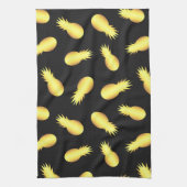 Linge De Cuisine Ananas d'or (Vertical)