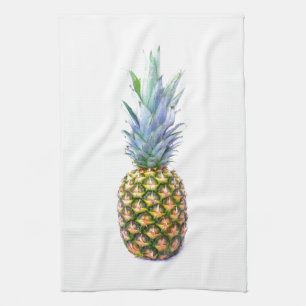 Linge De Cuisine Ananas Fruit Plage Dessert Coloré Tropical