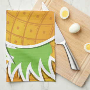 Linge De Cuisine Ananas funky