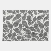 Linge De Cuisine Ananas monochrome (Horizontal)