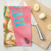 Linge De Cuisine Ananas Pastèque Hibiscus Feuilles de Palmier Cool (Quart Plié)