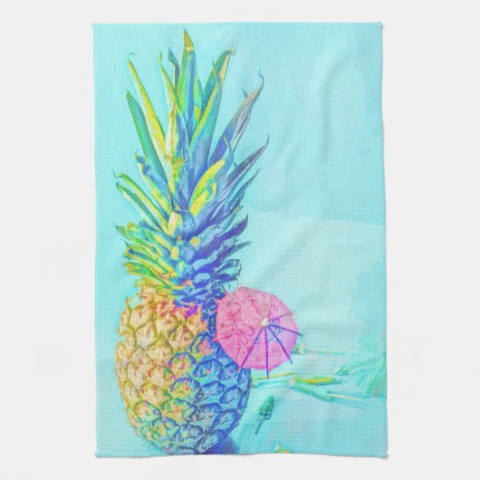 Linge De Cuisine Ananas Tropical (Vertical)