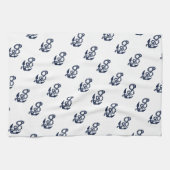 Linge De Cuisine Anchor Pattern (Horizontal)