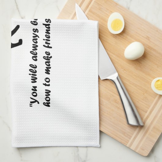 Linge De Cuisine Ancien proverbe de chat (Quart Plié)