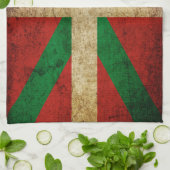 Linge De Cuisine Ancienne Ikurriña (Plié)