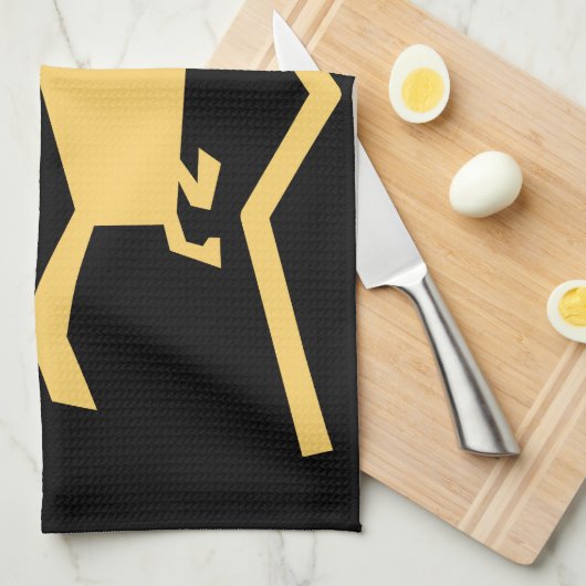 Linge De Cuisine Anciens ancêtres animaux (Quart Plié)