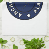 Linge De Cuisine Ancrage Alaska (Plié)