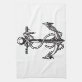 Linge De Cuisine Ancre (Vertical)