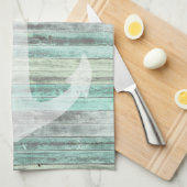 Linge De Cuisine Ancre de déco côtière rustique (Quart Plié)